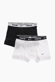 【15,000円以上1,000円OFF!!】 NIKE ナイキ アンダーウェア 0000KE1085-AMM メンズ CONTRASTING LOGOED DRAWSTRING WAIST 2 PAIRS OF BOXERS SET 【関税・送料無料】【ラッピング無料】 dk