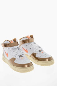 NIKE ナイキ スニーカー DH5623100 メンズ LEATHER AIR FORCE 1 HIGH-TOP SNEAKERS WITH CONTRASTING DETAI 【関税・送料無料】【ラッピング無料】 dk
