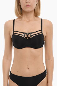 MARLIES DEKKERS マルリース・デッカー アンダーウェア 35590 0 BLACK レディース SOLID COLOR BRA WITH CUT-OUT DETAILS 【関税・送料無料】【ラッピング無料】 dk