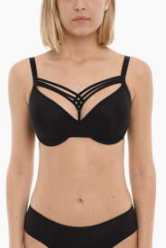 MARLIES DEKKERS マルリース・デッカー アンダーウェア 154211 0 BLACK レディース SOLID COLOR BRA WITH CUT-OUT DETAILS 【関税・送料無料】【ラッピング無料】 dk