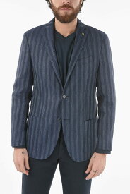CORNELIANI コルネリアーニ ジャケット 91XR47 2286313 001 メンズ CC COLLECTION AWNING STRIPED RIGHT SIDE VENTS PATCH POCKET 2 【関税・送料無料】【ラッピング無料】 dk