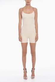 NIKE ナイキ パンツ DN3234221 レディース JACQUEMUS RIBBED ROMPER SUIT WITH BACK CRISSCROSS STRAPS 【関税・送料無料】【ラッピング無料】 dk