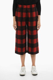 WOOLRICH ウールリッチ パンツ COWWPAN1265UT1865 5321 レディース BUFFALO CHECKED GAUCHO PANTS WITH DRAWSTRING WAIST 【関税・送料無料】【ラッピング無料】 dk