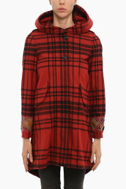WOOLRICH ウールリッチ コート COWRCPS0025 MO01 5368 レディース TARTAN CHECKED HUNTING ESKIMO COAT WITH BEADED ON THE SLEEVE 【関税・送料無料】【ラッピング無料】 dk