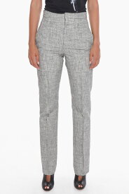 【本日5の付く日ポイント4倍!!】 ISABEL MARANT イザベル マラン パンツ PA199021A012I23EC レディース STRAIGHT-LEG LIROKIA TROUSERS WITH CHECK PATTERN 【関税・送料無料】【ラッピング無料】 dk