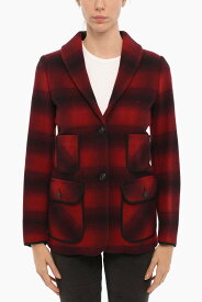 【15,000円以上ご購入で1,000円OFF！】 WOOLRICH ウールリッチ ジャケット COWRBLZ0003 UT1642 5350 レディース BUFFALO SHADED CHECKED RAILROAD BLAZER 【関税・送料無料】【ラッピング無料】 dk