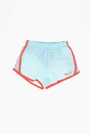 NIKE KIDS ナイキ パンツ 36K996-F85 ガールズ CHECKED DRI-FIT SHORTS WITH PERFORATED SIDE DETAILS 【関税・送料無料】【ラッピング無料】 dk