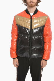 DSQUARED2 ディースクエアード ジャケット S74AM1278 S54056 186 メンズ FRONT ZIPPED COLOR BLOCK PADDED BOMBER JACKET 【関税・送料無料】【ラッピング無料】 dk