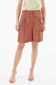 【15,000円以上ご購入で1,000円OFF！】 VALENTINO バレンチノ パンツ XB0RD0C0745/K PV9 レディース ELASTIC WAIST DOUBLE PLEATED SILK SHORTS 【関税・送料無料】【ラッピング無料】 dk