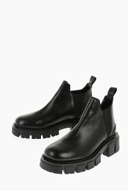 【本日5の付く日ポイント4倍!!】 MOSCHINO モスキーノ ブーツ JA21035G1HIA0000 レディース LOVE LEATHER TASSEL50 CHELSEA BOOTS WITH CHUNKY SOLE 5CM 【関税・送料無料】【ラッピング無料】 dk