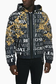 VERSACE ヴェルサーチ ジャケット 73GAU416 CQS39 G89 メンズ JEANS COUTURE REVERSIBLE PUFFER JACKET WITH MONOGRAM MOTIF 【関税・送料無料】【ラッピング無料】 dk