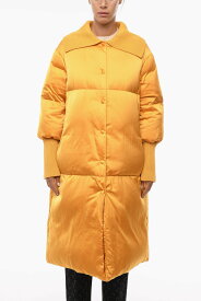 【本日5の付く日ポイント4倍!!】 JIL SANDER ジルサンダー ジャケット J02AF0001JTN006 828 レディース LONG PUFFER JACKET WITH RIBBED TRIMS 【関税・送料無料】【ラッピング無料】 dk