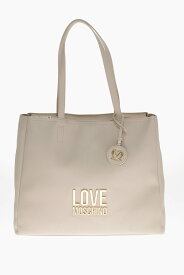 【本日5の付く日ポイント4倍!!】 MOSCHINO モスキーノ バッグ JC4100PP1HLI0110 レディース LOVE FAUX LEATHER TOTE BAG WITH GOLDEN LOGO 【関税・送料無料】【ラッピング無料】 dk