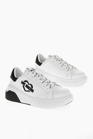 MOSCHINO モスキーノ スニーカー JA15105G1HIA110A レディース LOVE LEATHER STAR50 LOW TOP SNEAKERS WITH CONTRASTING DETAIL 【関税・送料無料】【ラッピング無料】 dk