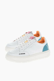 MOSCHINO モスキーノ スニーカー JA15244G1HIAA10B レディース LOVE FAUX LEATHER BOLD40 LOW SNEAKERS WITH EMBOSSED HEART AN 【関税・送料無料】【ラッピング無料】 dk