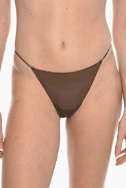 【本日5の付く日ポイント4倍!!】 OSEREE オスレー アンダーウェア OTS521 0 BROWN レディース SEE-THROUGH THONG WITH LUREX TRIMS 【関税・送料無料】【ラッピング無料】 dk