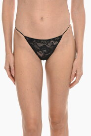 OSEREE オスレー アンダーウェア OPS521 0 BLACK レディース SOLID COLOR LACE THONG 【関税・送料無料】【ラッピング無料】 dk