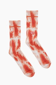 DIESEL ディーゼル アンダーウェア 00S6U0 0IGAT 43L メンズ TIE-DYE EFFECT COTTON BLEND SKM-RAY SOCKS 【関税・送料無料】【ラッピング無料】 dk