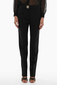 GIVENCHY ジバンシィ パンツ BW50V013QB 001 レディース LOCK CLOUSURE REGULAR FIT PANTS 【関税・送料無料】【ラッピング無料】 dk