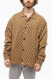 【本日5の付く日ポイント4倍!!】 INCOTEX インコテックス シャツ AW22FTT004FX005CO 510WTC メンズ FACETASM CHECKERED MOTIF COTTON OVERSHIRT 【関税・送料無料】【ラッピング無料】 dk