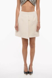 【本日5の付く日ポイント4倍!!】 JIL SANDER ジルサンダー スカート J03MA0033J40069 107 レディース ALPACA WOOL WRAP MINISKIRT 【関税・送料無料】【ラッピング無料】 dk