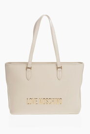 【本日5の付く日ポイント4倍!!】 MOSCHINO モスキーノ バッグ JC4190PP0HKD0110 レディース LOVE FAUX LEATHER TOTE BAG WITH GOLDEN EMBOSSED MAXI LOGO 【関税・送料無料】【ラッピング無料】 dk