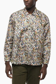 【本日5の付く日ポイント4倍!!】 SUNNEI スンネイ シャツ MRTWMTOP021NYL017 7233 メンズ ALL-OVER PRINTED WOOL ANGELINO OVERSHIRT 【関税・送料無料】【ラッピング無料】 dk