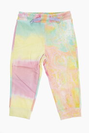 【本日5の付く日ポイント4倍!!】 STELLA MCCARTNEY ステラマッカートニー パンツ 8R6B60 Z0454 999MC ガールズ TIE-DYE EFFECT FLEECED COTTON JOGGERS 【関税・送料無料】【ラッピング無料】 dk