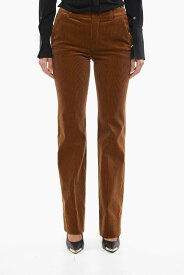 【本日0のつく日ポイント4倍！】 SAINT LAURENT PARIS イヴ サンローラン パンツ 661321Y107T/J 2121 レディース WIDE LEG CORDUROY PANTS 【関税・送料無料】【ラッピング無料】 dk