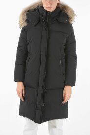 WOOLRICH ウールリッチ ジャケット COWWCPS2670PD40 100 レディース REAL FUR TRIMMING OVERSIZED ESTER DOWN JACKET 【関税・送料無料】【ラッピング無料】 dk