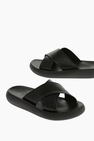 【本日5の付く日ポイント4倍!!】 ANCIENT GREEK SANDALS エンシェント グリーク サンダルズ フラットシューズ THAISCOMFORTLE BLK レディース CRISS CROSS STRAPS THAIS LEATHER FLAT SANDALS 【関税・送料無料】【ラッピング無料】 dk