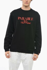 RAF SIMONS ラフ シモンズ トレーナー 222 165E 0099 メンズ FEECE COTTON CREW-NECK SWEATSHIRT WITH PRINT 【関税・送料無料】【ラッピング無料】 dk