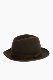 BORSALINO ボルサリーノ 帽子 490025 0381 メンズ FELT MARENGO FEDORA HAT WITH RIBBON 【関税・送料無料】【ラッピング無料】 dk
