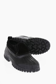 DIEMME ディエッメ スニーカー DI2201BB01SUE BLK メンズ RUBBER AND SUEDE BALBI SLIP-ON SNEAKERS WITH ROUND TOE 【関税・送料無料】【ラッピング無料】 dk