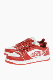ENTERPRISE JAPAN スニーカー BG2033P0102SJ033LE RW メンズ TWO-TONE LEATHER ROCKET LOW TOP SNEAKERS WITH PATCH 【関税・送料無料】【ラッピング無料】 dk