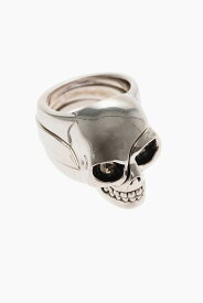 【15,000円以上ご購入で1,000円OFF！】 ALEXANDER MCQUEEN アレキサンダー マックイーン ジュエリー 554499J160Y0446 メンズ DIVIDED SKULL-SHAPED RINGS 【関税・送料無料】【ラッピング無料】 dk