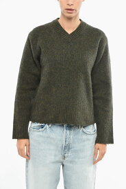 MAISON MARGIELA メゾン マルジェラ ニットウェア S50HA1073S18146 695M レディース MM1 V NECK WOOL PULLOVER 【関税・送料無料】【ラッピング無料】 dk