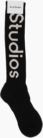 【本日5の付く日ポイント4倍!!】 ACNE STUDIOS アクネ ストゥディオズ アンダーウェア CQ0016 AR0 メンズ RIBBED LONG SOCKS WITH CONTRASTING LOGO 【関税・送料無料】【ラッピング無料】 dk