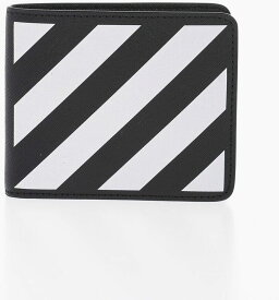 OFF WHITE オフホワイト 財布 OMNC051C99LEA0011001 メンズ LEATHER BINDER DIAG BIFOLD WALLET 【関税・送料無料】【ラッピング無料】 dk