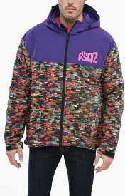 DSQUARED2 ディースクエアード ジャケット S71AN0425 S53578 382 メンズ MULTICOLOR PATTERNED DEAN WINDBREAKER 【関税・送料無料】【ラッピング無料】 dk