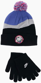 NIKE KIDS ナイキ 帽子 8A3062-023 ボーイズ GLOVES AND BEANIE WITH POM POM SET 【関税・送料無料】【ラッピング無料】 dk
