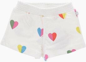 【本日5の付く日ポイント4倍!!】 STELLA MCCARTNEY ステラマッカートニー パンツ TS6039 Z0886 101MC ガールズ PRINTED BRUSHED COTTON SHORTS 【関税・送料無料】【ラッピング無料】 dk