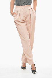 STELLA MCCARTNEY ステラ マッカートニー パンツ 6400643STA49 5900 レディース DOUBLE-PLEATED FLAX BLEND BAGGY PANTS 【関税・送料無料】【ラッピング無料】 dk