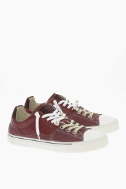 MAISON MARGIELA メゾン マルジェラ スニーカー S57WS0391 P5063 H9397 メンズ MM22 LEATHER AND FABRIC NEW EVOLUTION LOW TOP SNEAKERS 【関税・送料無料】【ラッピング無料】 dk