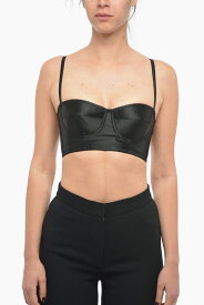 DOLCE&GABBANA ドルチェ&ガッバーナ トップス F7ZH3T G9826 N0000 レディース SATIN BUSTIER TOP 【関税・送料無料】【ラッピング無料】 dk