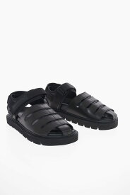 NEIL BARRETT ニール バレット サンダル PBSA120 N9017 01 メンズ LEATHER SAMPEI TOUCH STRAP SANDALS 【関税・送料無料】【ラッピング無料】 dk