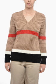 BURBERRY バーバリー ニットウェア 8048431 A1420 レディース V-NECK CASHMERE BLEND JUMPER 【関税・送料無料】【ラッピング無料】 dk