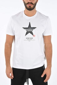 NEIL BARRETT ニール バレット トップス BJT862SA P595S 1141 メンズ SPORT STAR PRINTED CREW.NECK T-SHIRT 【関税・送料無料】【ラッピング無料】 dk