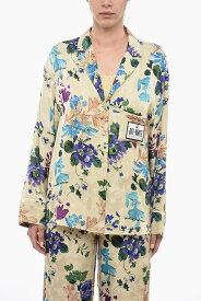 【本日5の付く日ポイント4倍!!】 OFF WHITE オフホワイト アンダーウェア OWGE001S23FAB0031784 レディース FLORAL PRINT PAJAMA LONG SLEEVED SHIRT 【関税・送料無料】【ラッピング無料】 dk