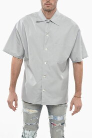 ALEXANDER MCQUEEN アレキサンダー マックイーン シャツ 735309/QUZ580902 メンズ COTTON BOWLING SHIRT WITH BREAST-POCKET 【関税・送料無料】【ラッピング無料】 dk